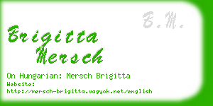 brigitta mersch business card